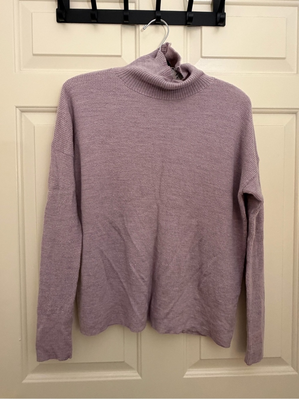 Eileen Fisher Dusty Lilac Turtleneck Sweater